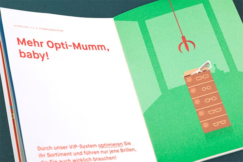 Alpenglühn Büchli Editorial Design