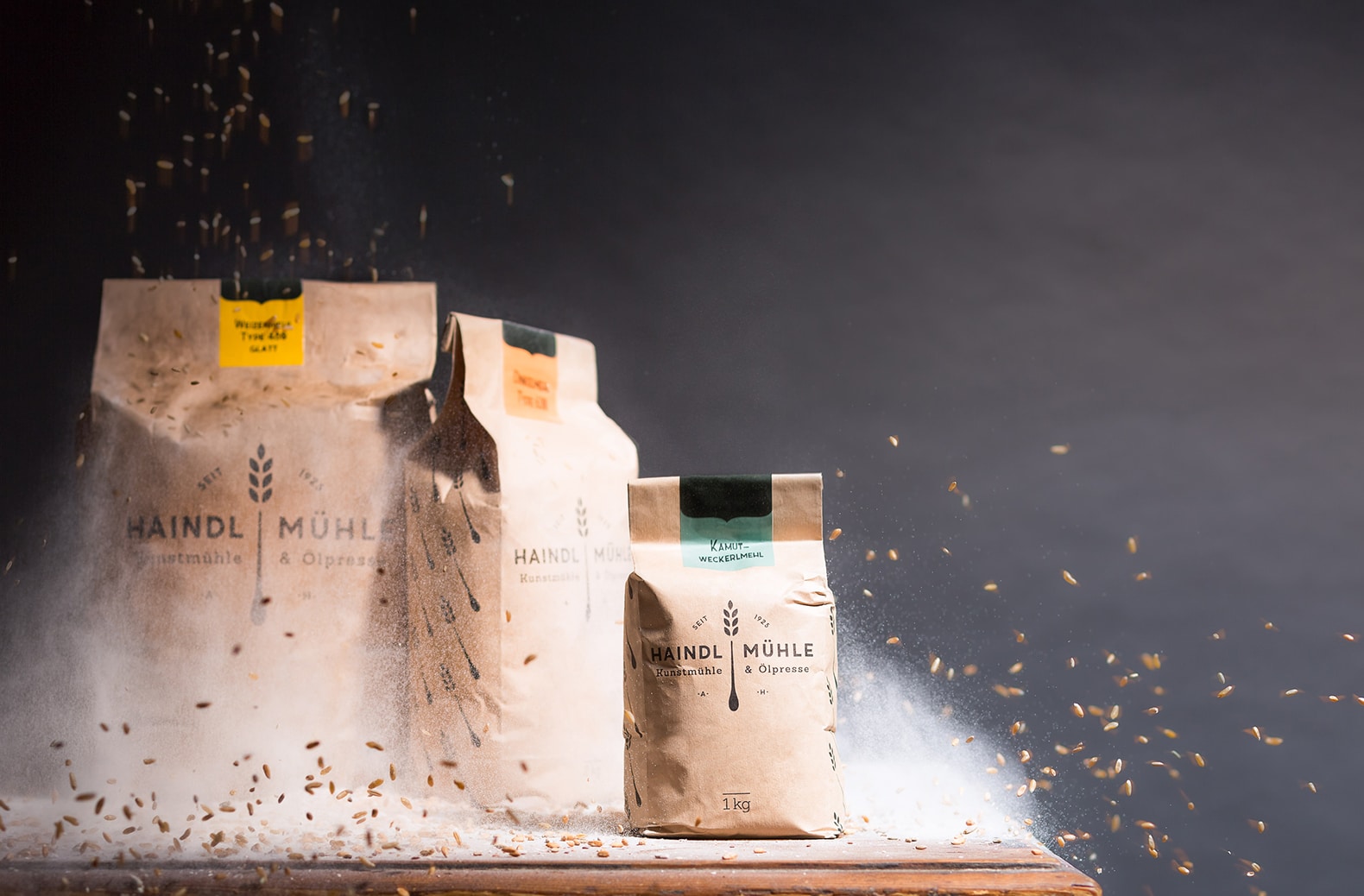 Haindlmuehle Branding Productshot