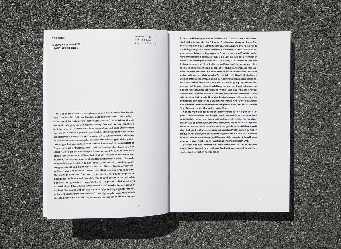 Ortsentwuerfe Buchgestaltung