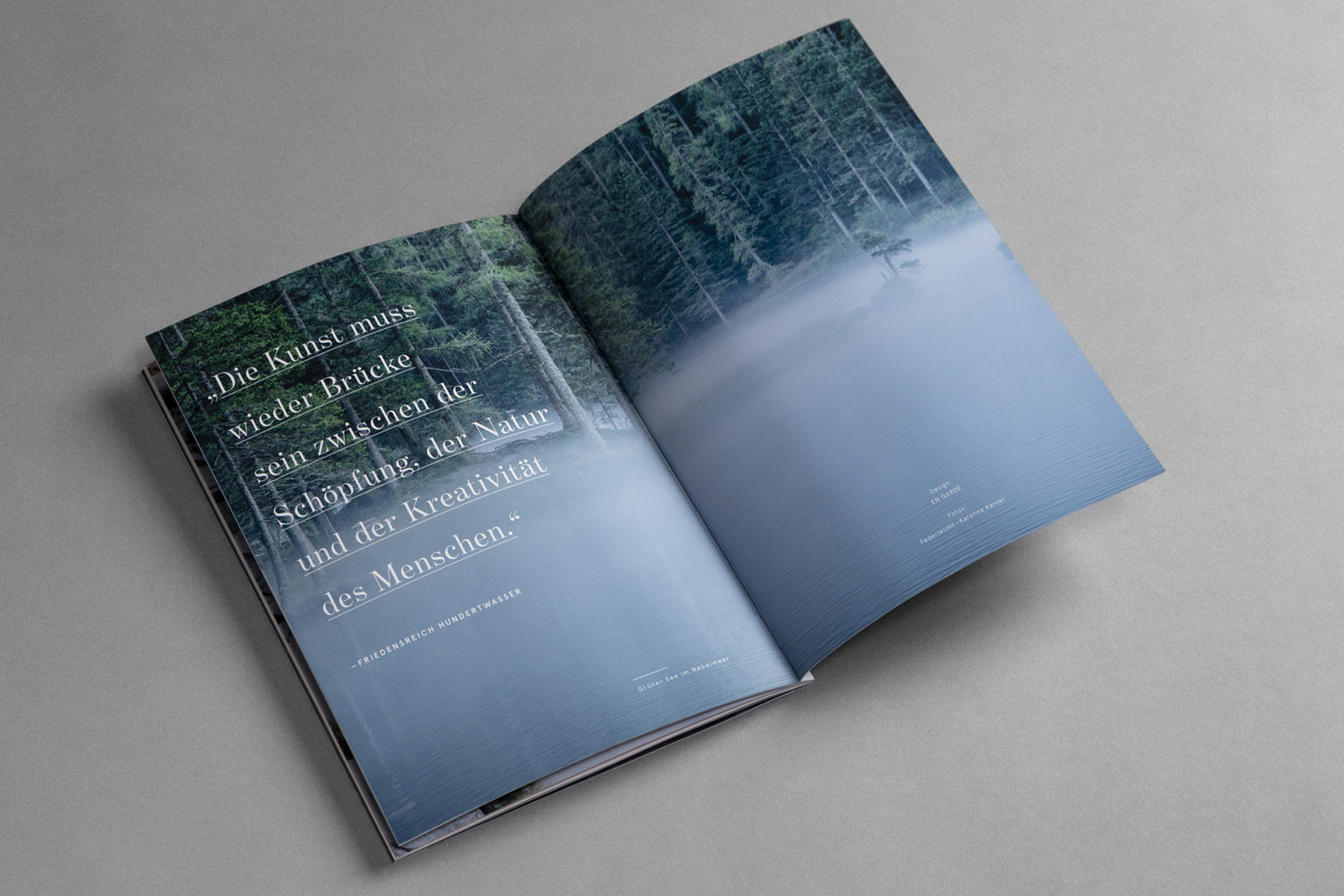 Roessler Naturschoenheiten Katalog Editorial Design