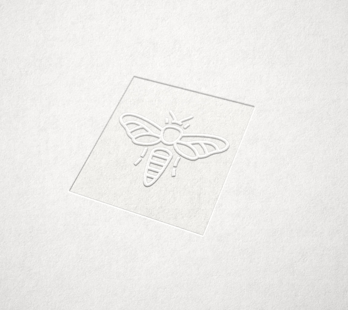 Erste Stiftung bee embossing